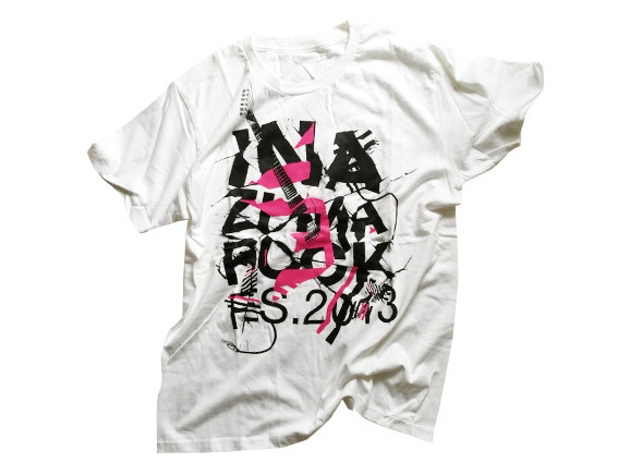 “INAZUMA ROCK FES. 2013“ Goods Design