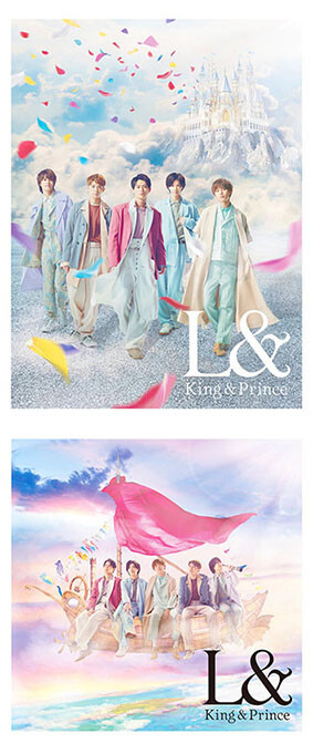 King&Prince “L&” CD Album Jacket Design / キンプリ “L&” CD CDジャケットデザイン