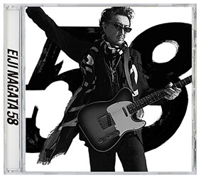 Eiji Nagata “58” CD Jacket Design / 永田英二 “58” CDジャケットデザイン